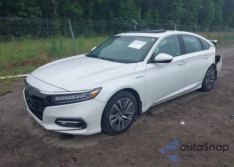 2018 Honda Accord Hybrid Touring из США, поврежденный, VIN 1HGCV3F98JA002436
